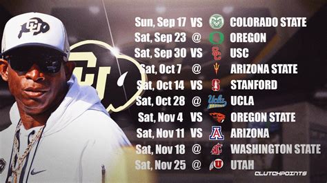 colorado buffaloes schedule football|colorado buffaloes remaining schedule.